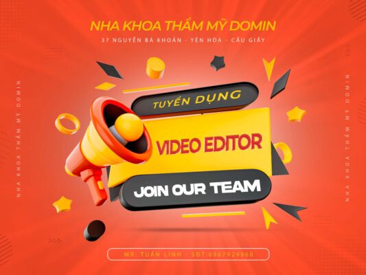 tuyển dụng video editor