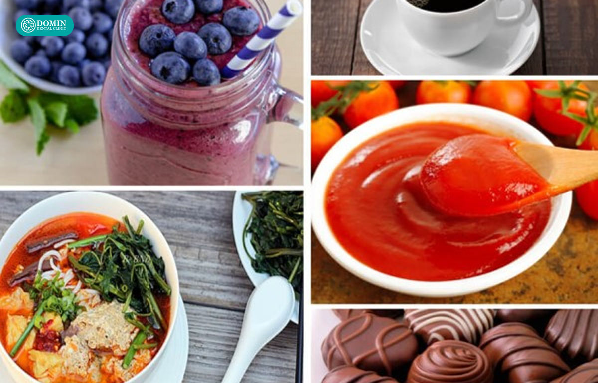 Hạn chế ăn thực phẩm sẫm màu.